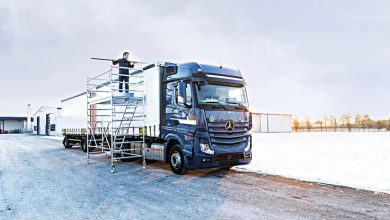 Lista actualizată a rampelor pentru îndepărtarea gheții de pe camion din Germania