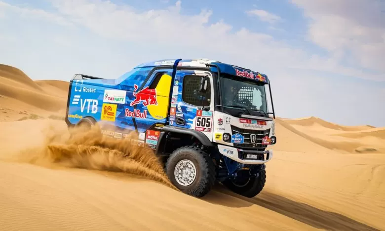 Goodyear a echipat camioanele clasate pe primele 6 locuri în Dakar 2022 1 kamaz goodyear dakar 20222