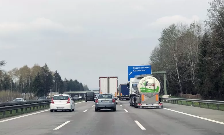 În 2021, transportul rutier a atins o cotă de piață record în Germania