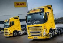 DHL Supply Chain a investit în 13 camioane Volvo FH cu LNG