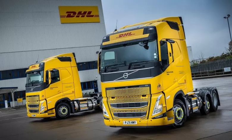 DHL Supply Chain a investit în 13 camioane Volvo FH cu LNG