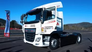 Primul DAF CF Electric livrat în Franța