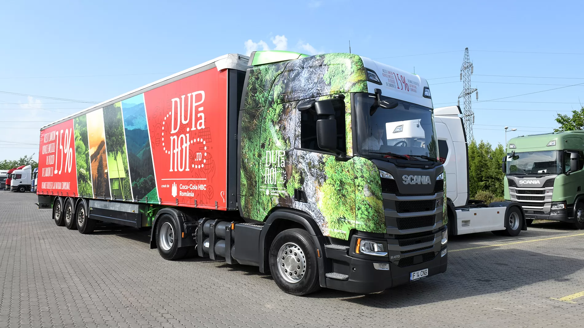 Transport sustenabil: Blue River mizează pe camioane cu CNG