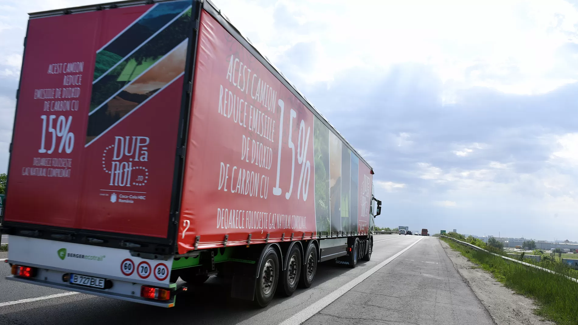 Transport sustenabil: Blue River mizează pe camioane cu CNG