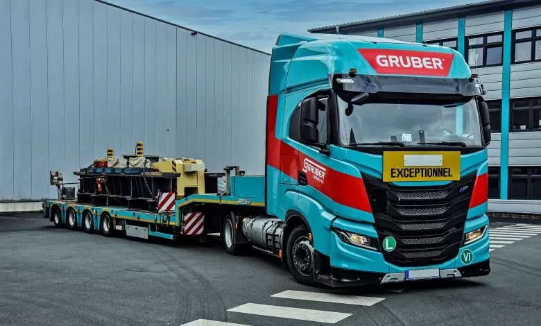 IVECO S-Way LNG pentru transport agabaritic: sarcină utilă de până la 50t