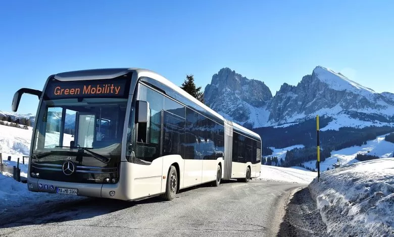 Electricul eCitaro G, testat în operațiuni în Tirolul de Sud