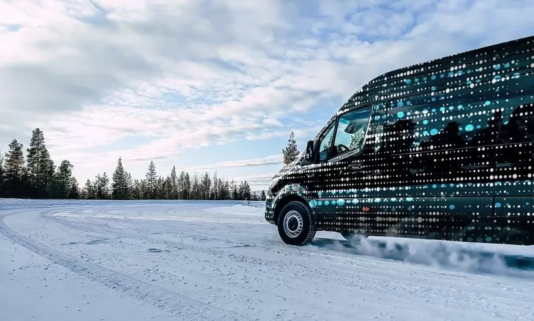 Viitoarea generație eSprinter a trecut testele de iarnă
