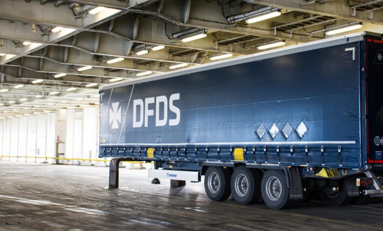 DFDS a suspendat temporar serviciul regulat de feribot între Calais și Sheerness