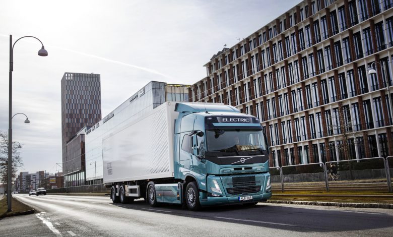 Volvo Trucks, lider pe piața de camioane electrice din Europa în 2021