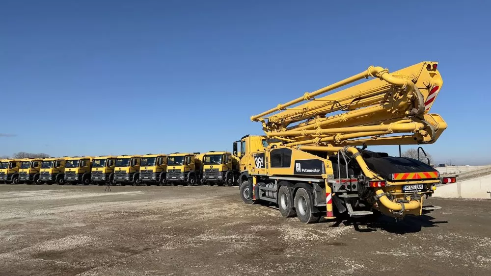 Încă 20 de camioane Mercedes-Benz Arocs pentru Mineralport