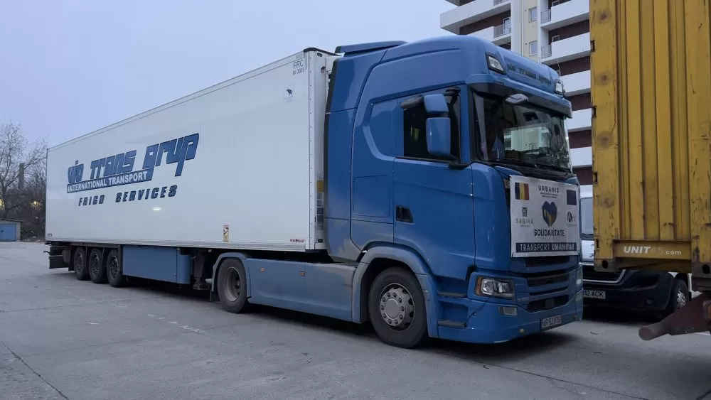 Convoiul umanitar de 20 de camioane a ajuns la Suceava 4 Convoiul umanitar de 20 de camioane a ajuns la Suceava