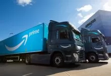 DAF livrează 5 camioane CF Electric pentru Amazon UK