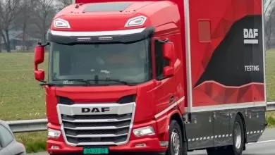 Prima imagine necamuflată cu noul DAF XD
