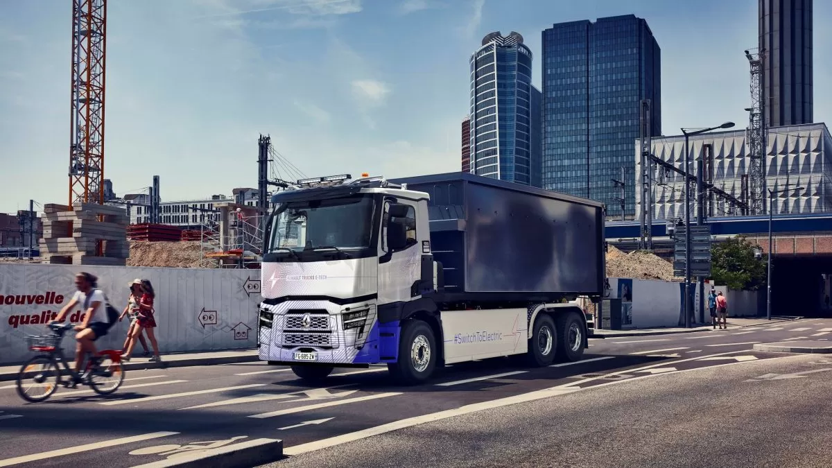 Renault Trucks prezintă modelele electrice T E-Tech și C E-Tech