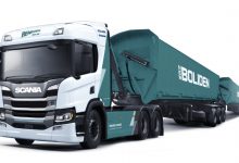 Compania minieră Boliden cumpără un camion electric Scania de 74 de tone
