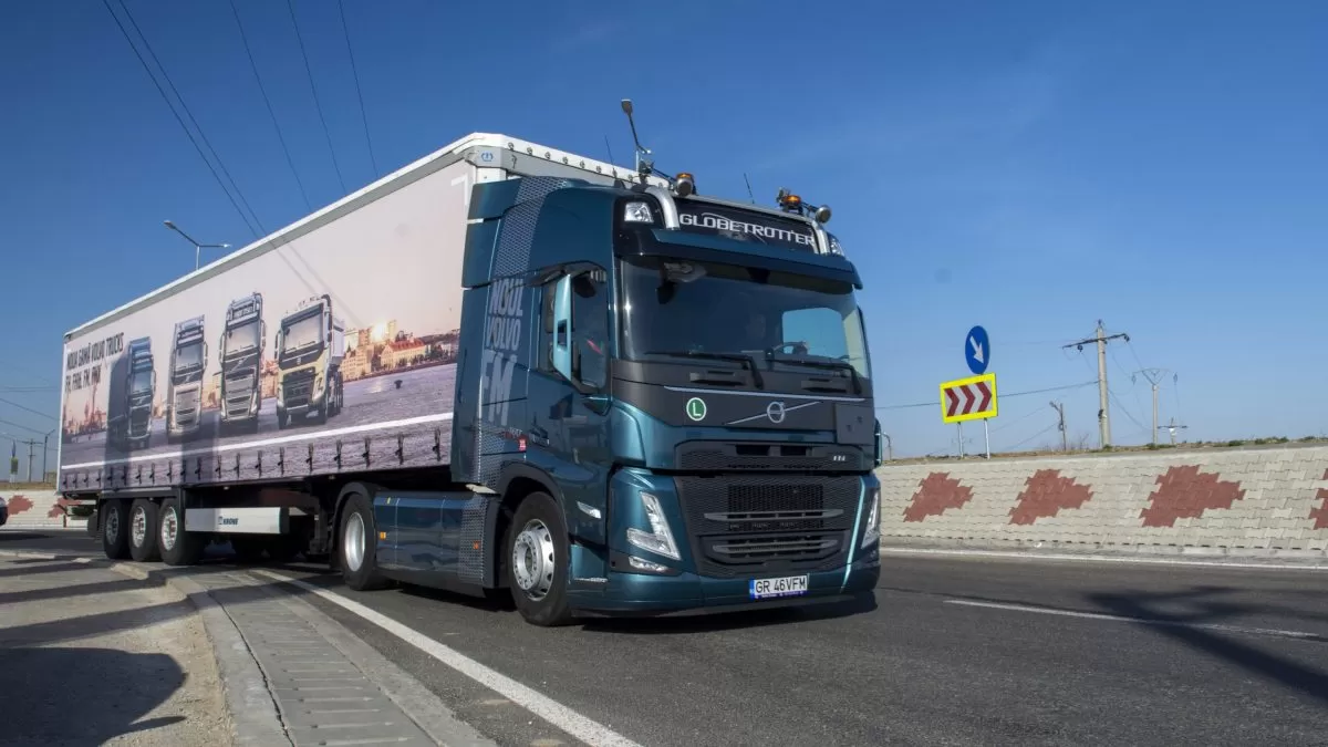 Test Volvo FM 460: Baby FH 6 Test Volvo FM 460 1 scaled e1648626534874