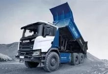Basculantă electrică Scania de 49 de tone pentru operațiuni miniere 12 Basculantă electrică Scania de 49 de tone pentru operațiuni miniere