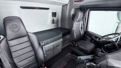 Cum arată interiorul cabinei Scania CS23, mai lungă cu 27 cm