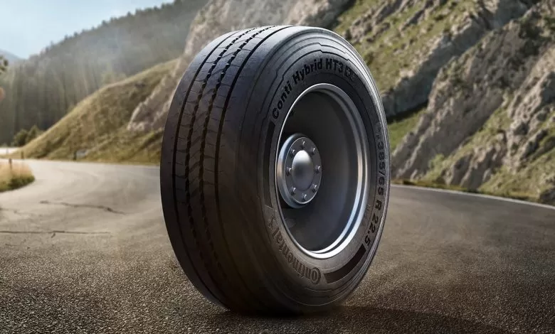 Continental lansează anvelopa pentru remorci Conti Hybrid HT3+