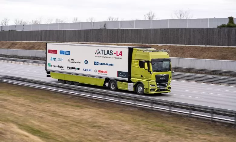 Proiectul ATLAS-L4: MAN vrea un camion autonom până în 2025