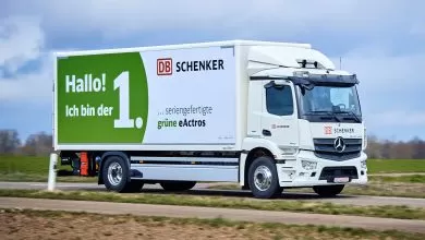 Primul Mercedes-Benz eActros de serie merge la DB Schenker