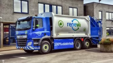 Autogunoieră electrică DAF CF pentru Renewi