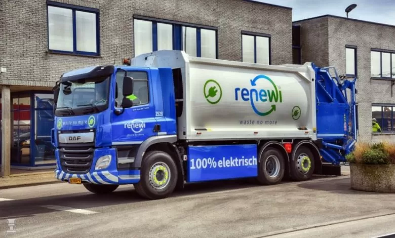 Autogunoieră electrică DAF CF pentru Renewi 1 Autogunoieră electrică DAF CF pentru Renewi
