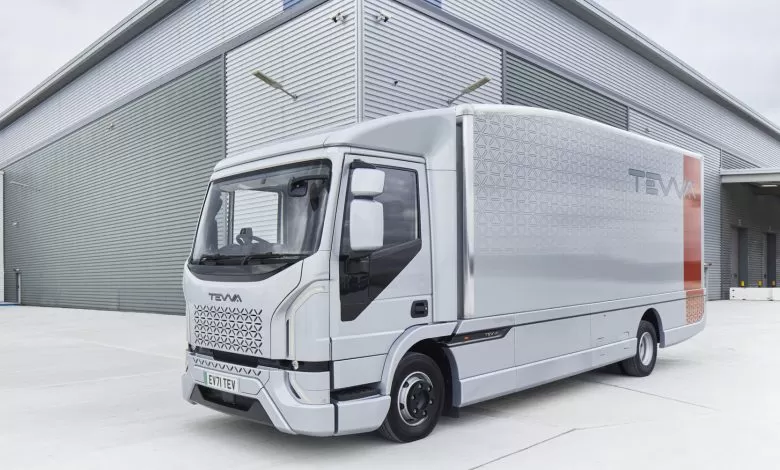 Camionul electric cu baterii Tevva va avea un range extender cu hidrogen