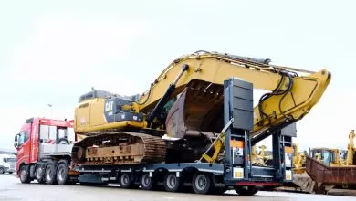 Noul trailer compact cu extensie laterală hidraulică de la Nooteboom