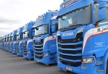 Transport Janssens are comandat 30 de camioane Scania 530 S V8
