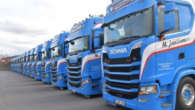 Transport Janssens are comandat 30 de camioane Scania 530 S V8