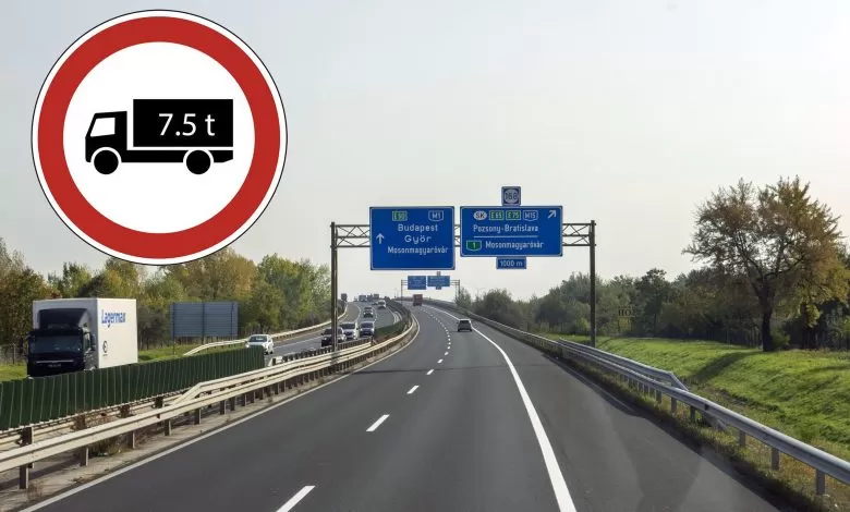 Camioanele vor avea o fereastră de 8 ore în care pot circula în perioada Paștelui catolic, în Ungaria