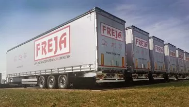 FREJA se bazează în activitatea de transport pe sistemul telematic TrailerConnect