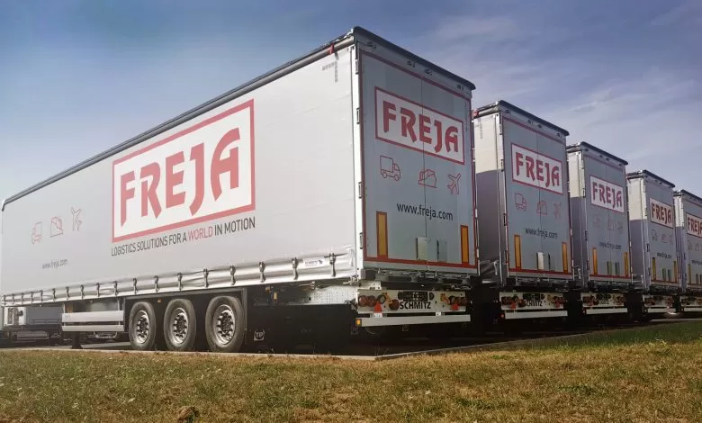 FREJA se bazează în activitatea de transport pe sistemul telematic TrailerConnect