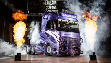 Un alt Volvo FH16 750 spectaculos pentru Harry van Dalen