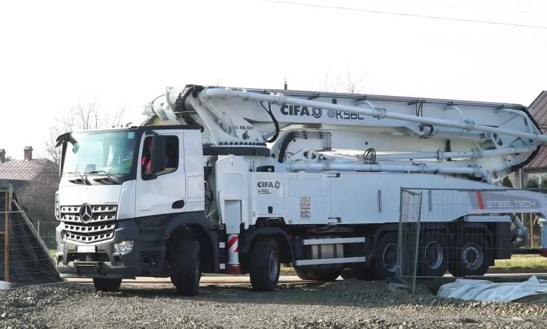 CIFA a lansat noua pompă de beton K56L din gama Steeltech