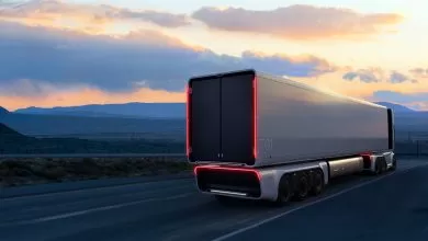 Einride Trailer, o remorcă cu baterii care extinde autonomia camionului electric care o tractează