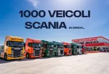 Comenzi record de camioane Scania din partea Napolitrans și Gruber Logistics