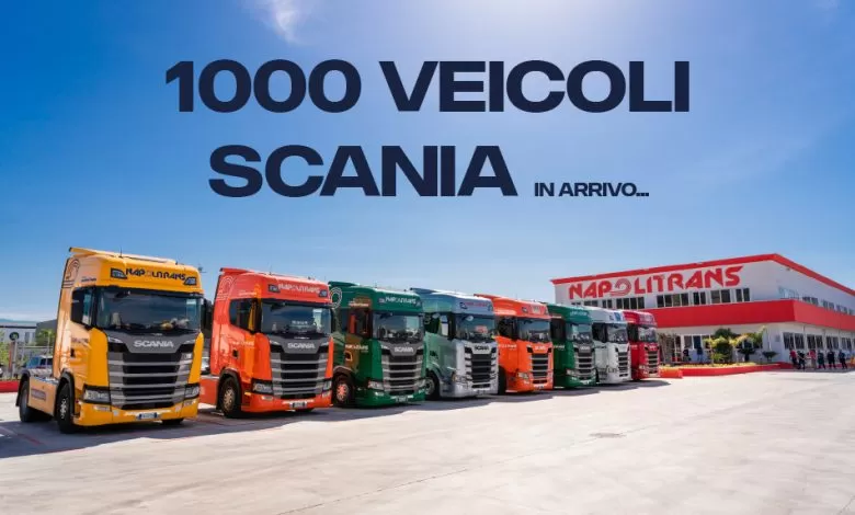 Comenzi record de camioane Scania din partea Napolitrans și Gruber Logistics