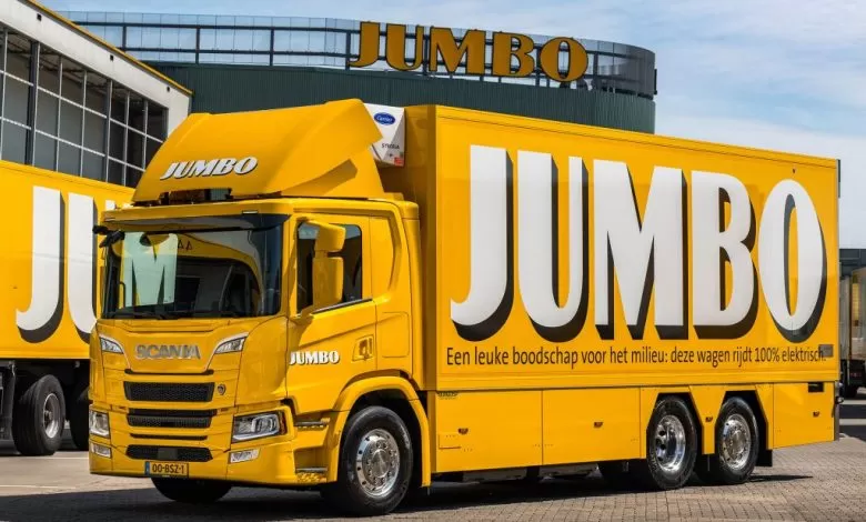 scania 25p jumbo camion electric