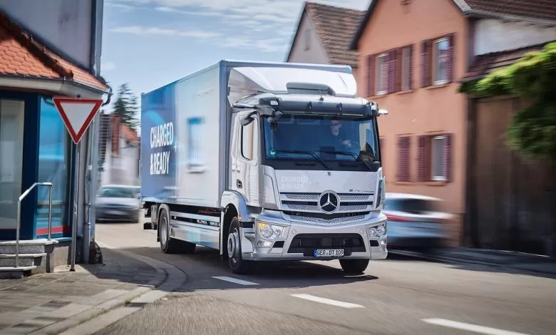 Test Mercedes-Benz eActros 300: Întâlnire cu viitorul 1 Test Mercedes-Benz eActros 300: Întâlnire cu viitorul