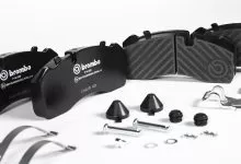 Brembo și-a extins gama plăcuțe de frână și discuri pentru vehicule comerciale grele