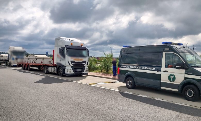 Cabotaj ilegal în Polonia cu un camion înmatriculat în Germania
