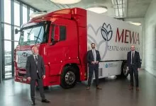 Hyundai Xcient Fuell Cell, folosit în premieră pentru transport internațional