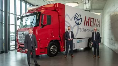 Hyundai Xcient Fuell Cell, folosit în premieră pentru transport internațional