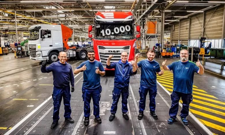 DAF a produs 10.000 de camioane din noua generație