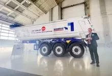 Noua generație de semiremorcă cu benă semirotundă din oțel Schmitz Cargobull S.KI