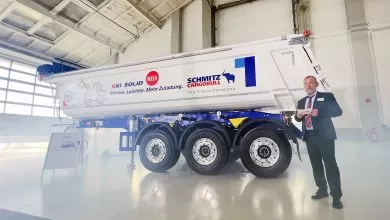 Noua generație de semiremorcă cu benă semirotundă din oțel Schmitz Cargobull S.KI