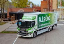 Scania a livrat primul camion electric din Estonia