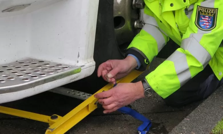 Camion spaniol cu tahograful manipulat scos din trafic în Germania